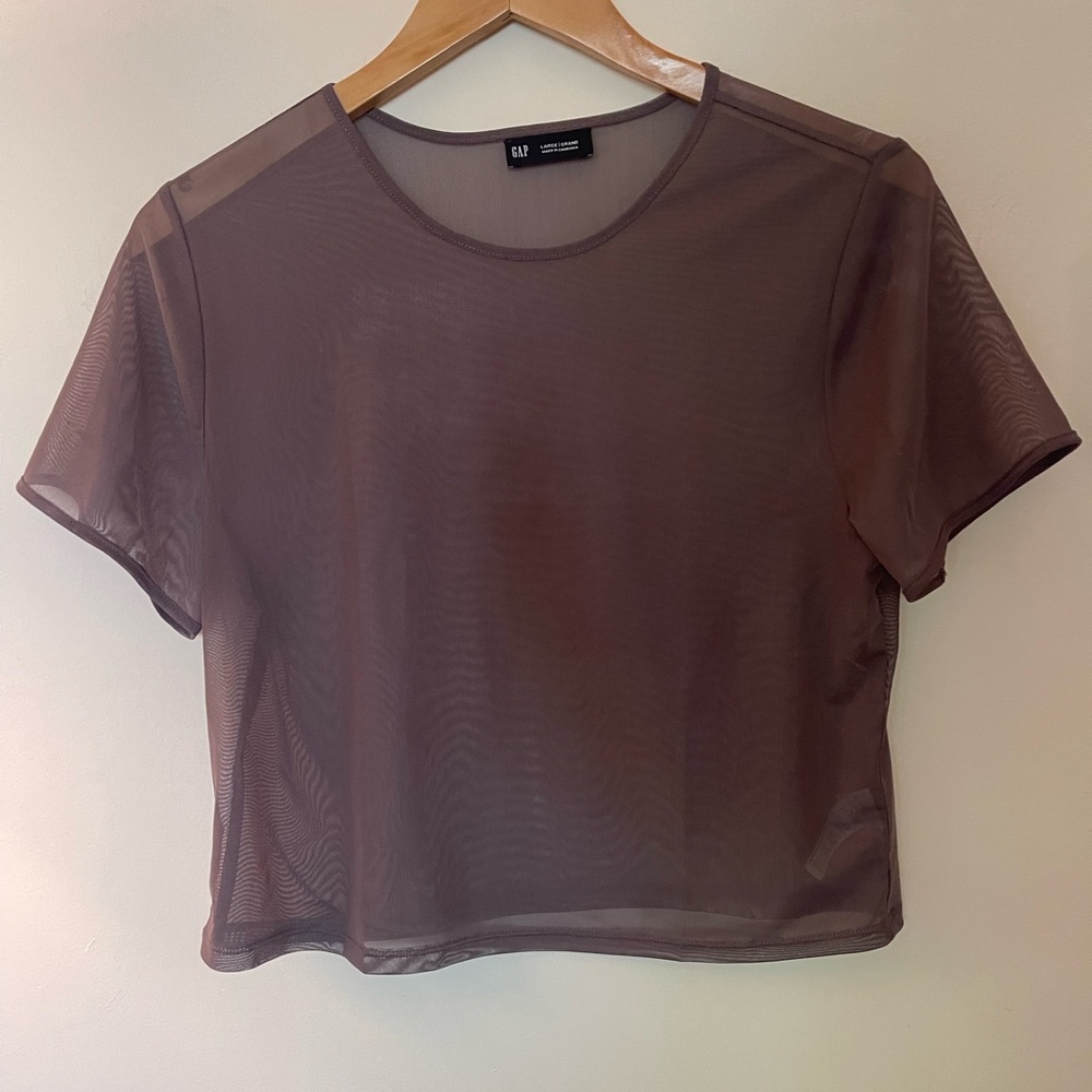 GAP Women's Sheer Top